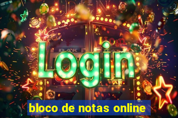 bloco de notas online